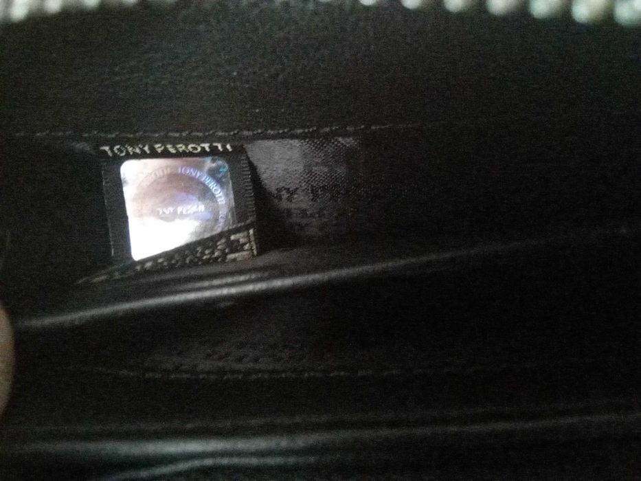 Барсетка-клатч Tony Perotti Contatto 9323-22 nero