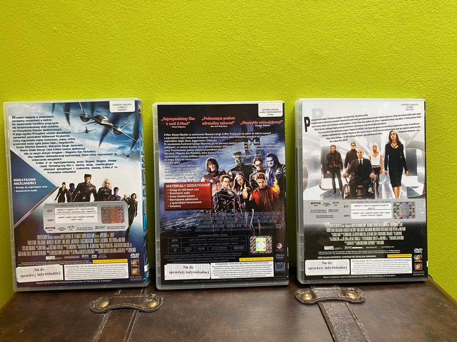 Trylogia X-Men (3 filmy DVD)