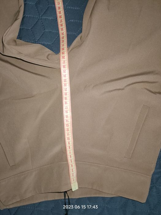 Брюки укороченные, с высокой посадкой,новые, р. S(44)