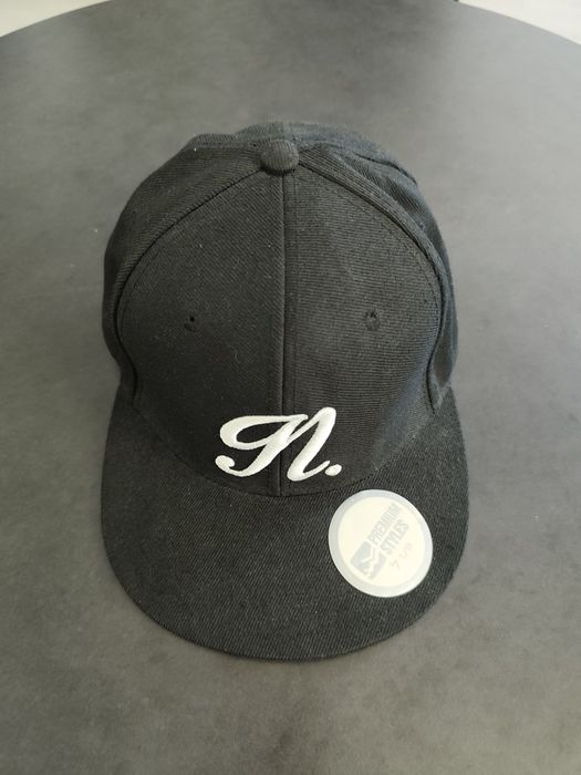 Czapka z daszkiem, full cap, czarna