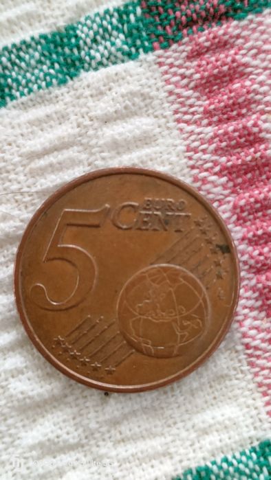 Moeda de 5 cêntimos França