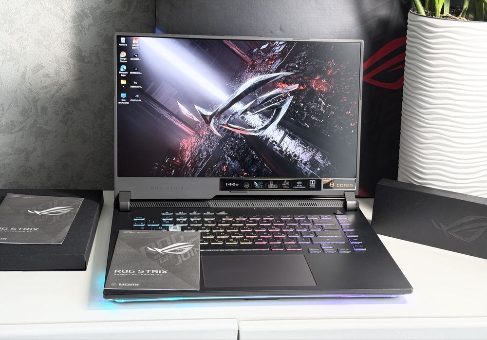 Asus Rog Strix/RTX3060-6GB/Ryzen-7/16GB/144Hz/Ноутбук