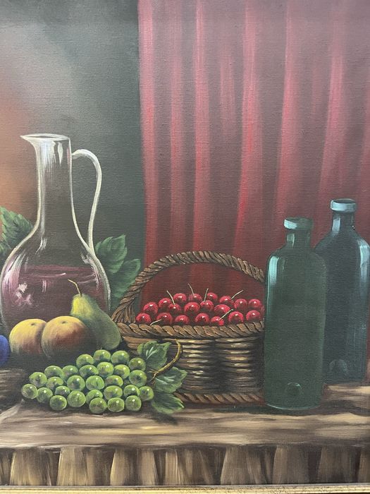 Obraz Malowany na Płótnie/Rama Drewniana/Raty