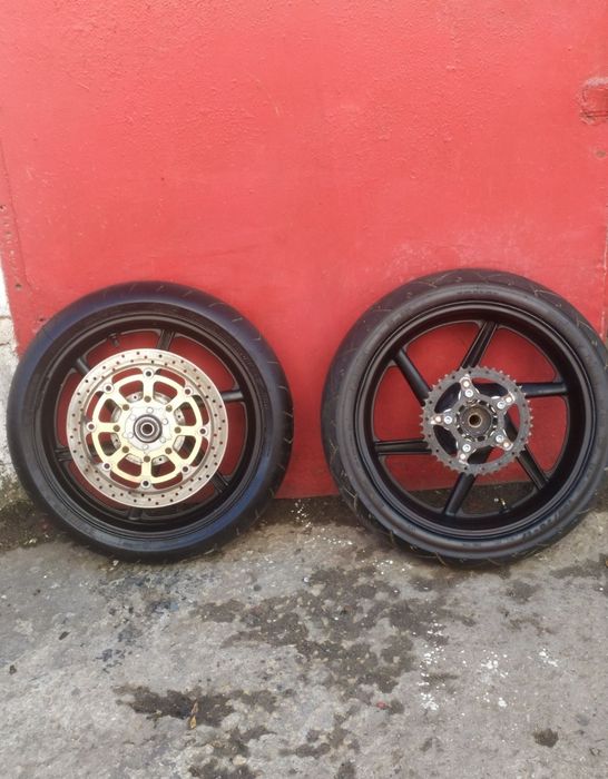 СРОЧНО Диски 17", колеса в сборе мото CBR 250/400 RR