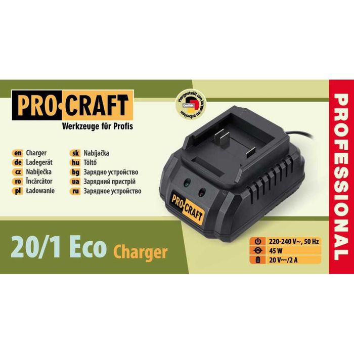 Акумуляторний тример Procraft PTA41 (2 АКБ 4Аг та 2 ЗП)