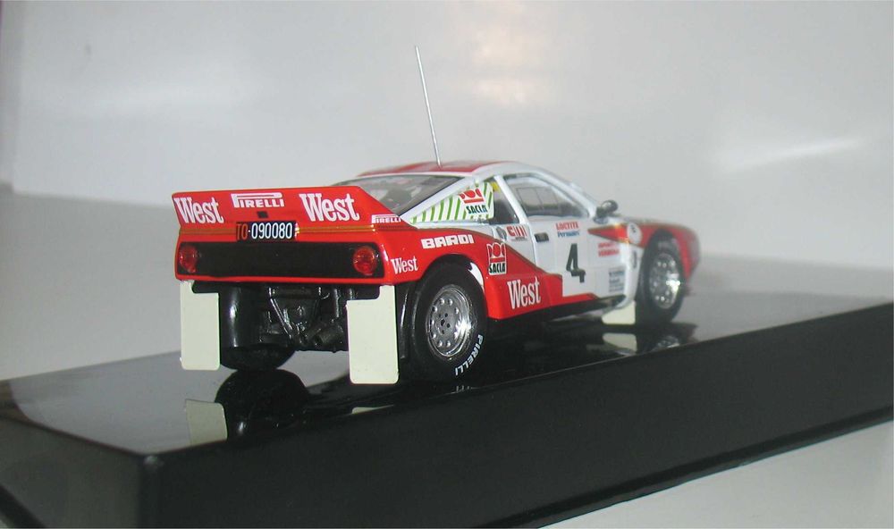 Ixo - Lancia 037 Evo2 WEST - Ypres 24 Hours Rally 1985 - Andrea Zanussi