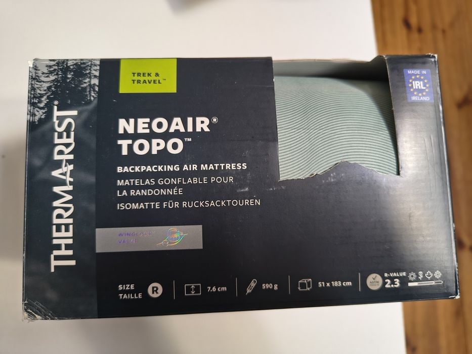 Materac dmuchany ThermaRest NeoAir Topo rozmiar R