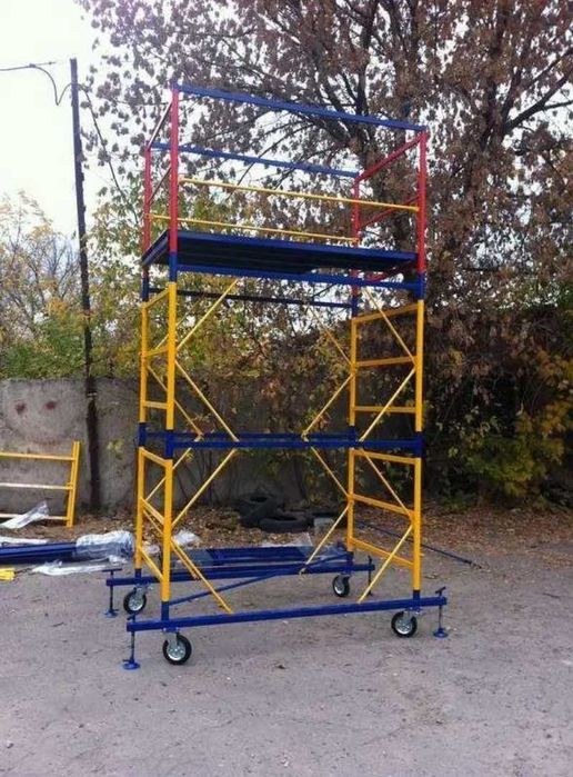 В НАЛИЧИИ! 1+1 ярус Вышка Тура. Ліса на колесах.