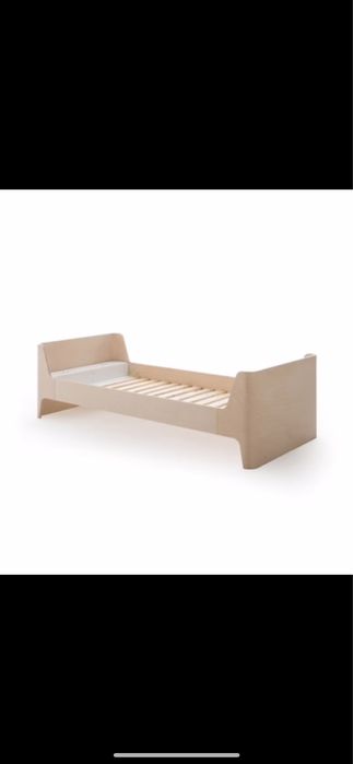 Cama 90x200 em madeira maciça AMPM