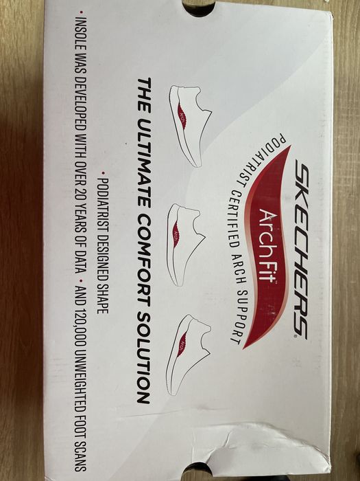 Шкіряні кросівки skechers archfit (США) оригінал!