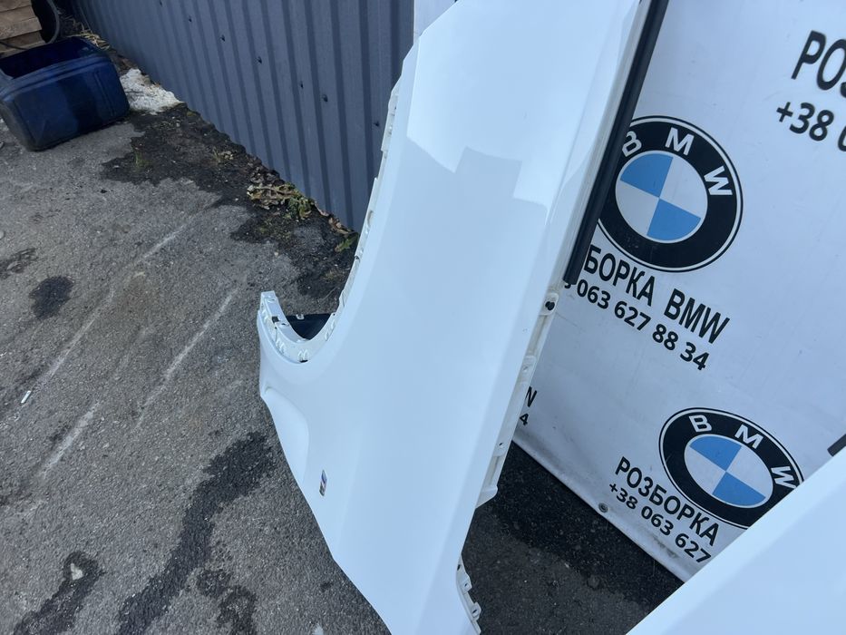 Крила bmw x5 f15 бмв Alpinweiss III (Alpine White III) - білий колір