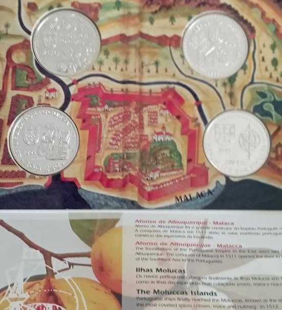 REPUBLICA  BNC VI Serie dos Descobrimentos  PRATA Carteira da INCM