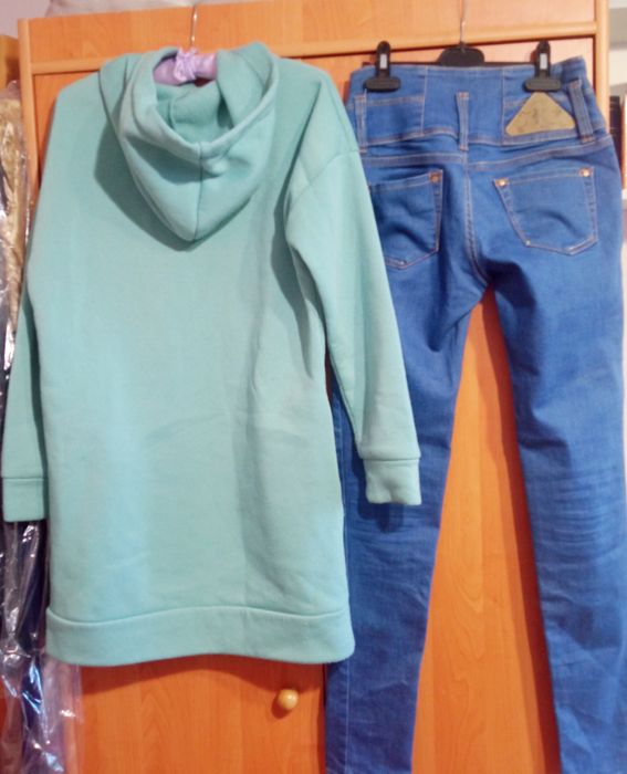 Пакет новые и б/у вещей на девочку 13-15лет