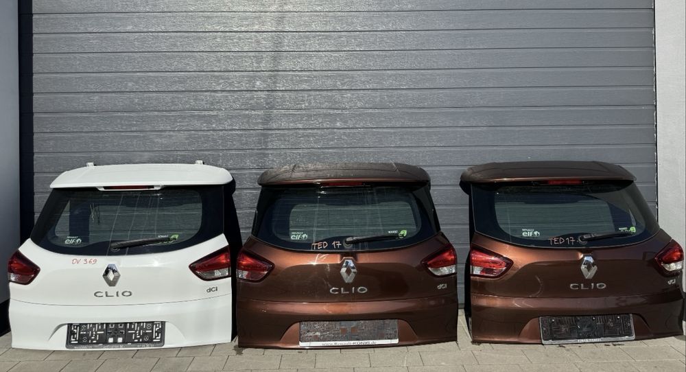 Кришка багажника ляда кляпа Renault Clio 4 Рено Клио 4