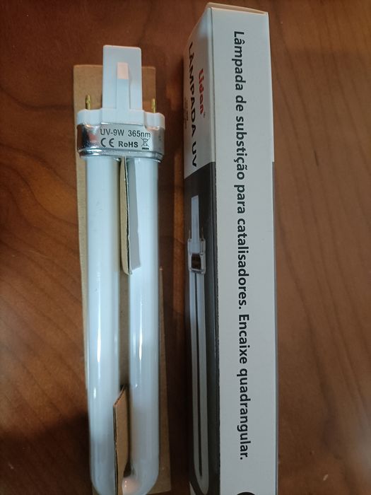 Lâmpada UV para catalizadores novas em caixa