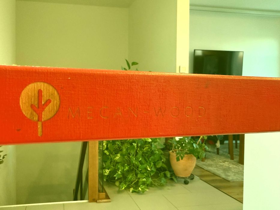 Sprinos Kitchen Helper pomocnik kuchenny czerwony drewno