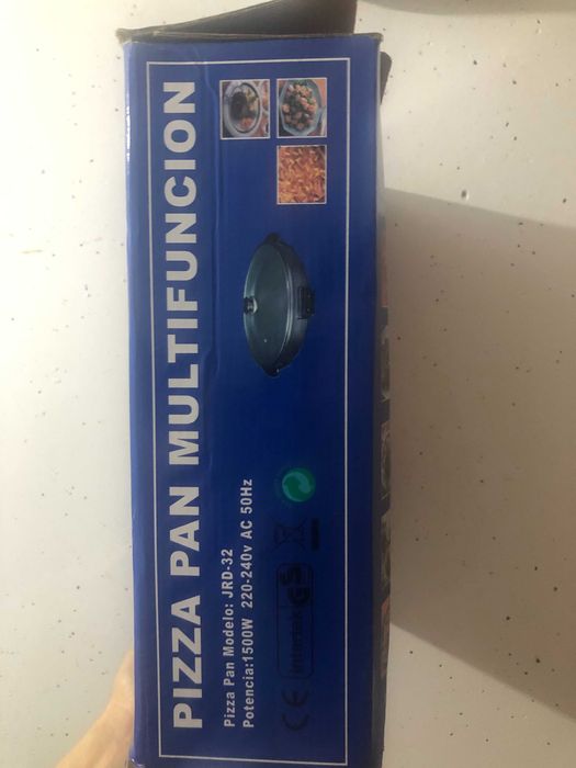 Grelhador multifunções pizza pan. Novo, por estrear!
