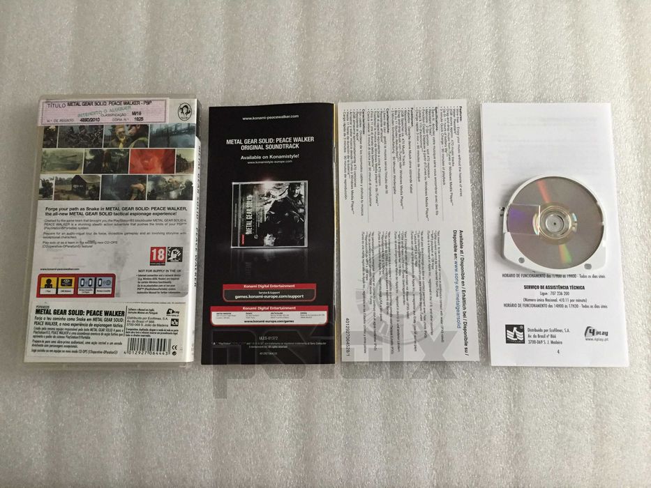Metal Gear Solid Peace Walker playstation psp