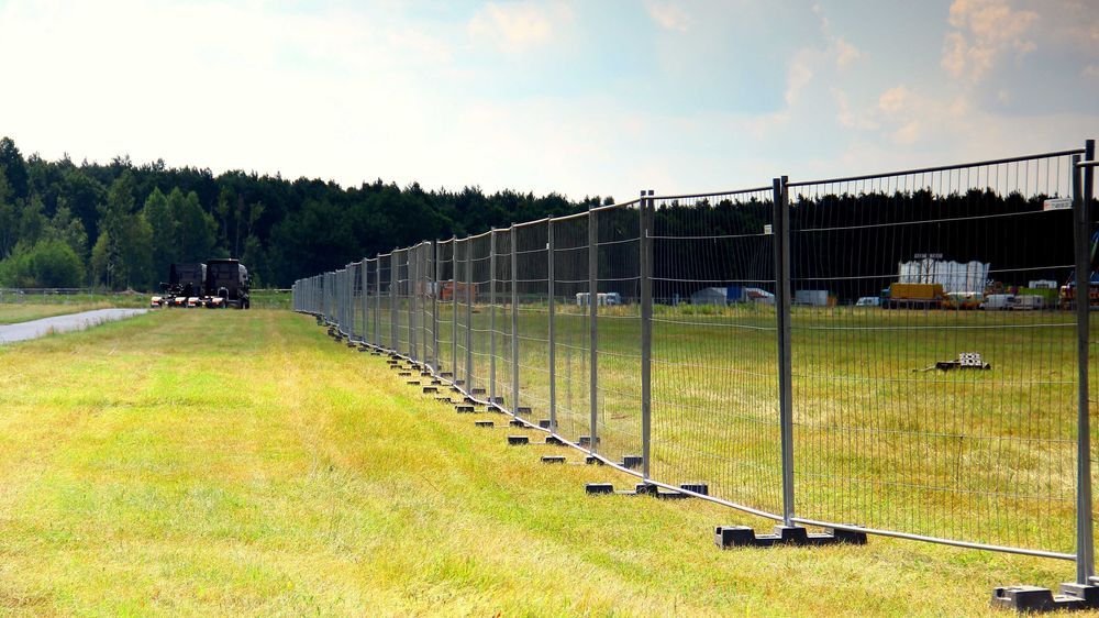 Wynajem Ogrodzenia Tymczasowego - budowlane Plac budowy