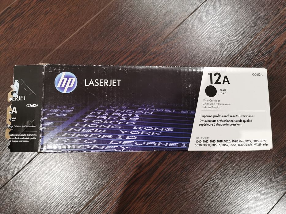 Toner Hp Laserjet 12A - Novo