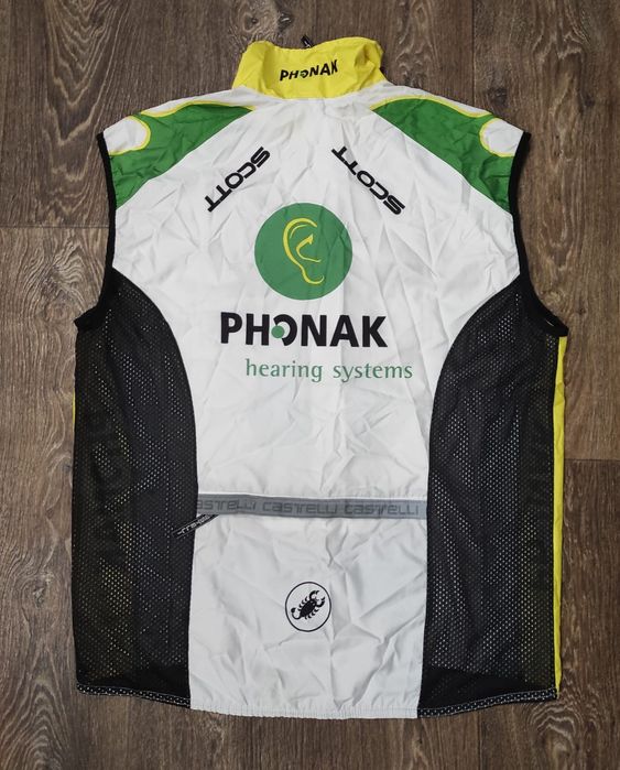 XL Castelli оригінальна чоловіча вело майка, жилетка