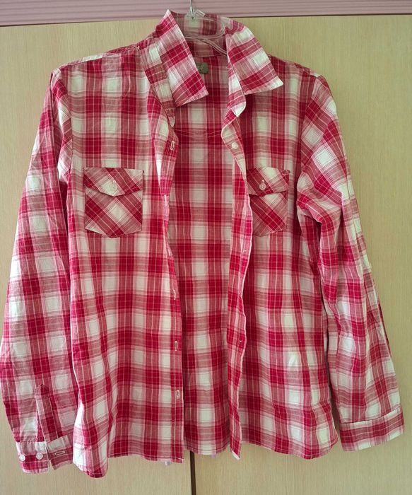 Koszula damska w kratę - r. XL