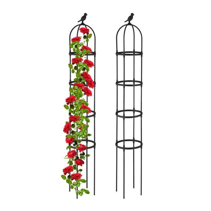 Podpora do roślin 180 cm wys., zestaw 2 szt.
