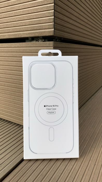 Oryginalne Przezroczyste Magsafe Etui do Iphone’a 16 Pro