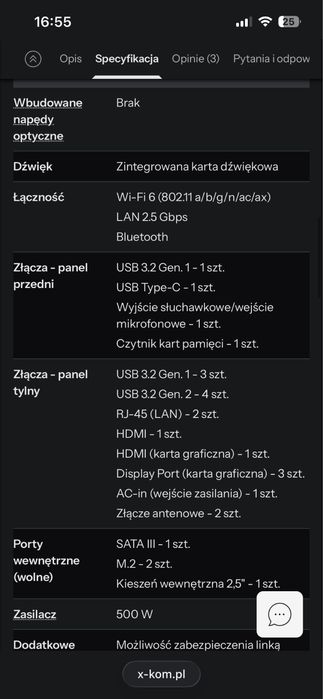 Komputer zotac magnus one rtx 3070 i7