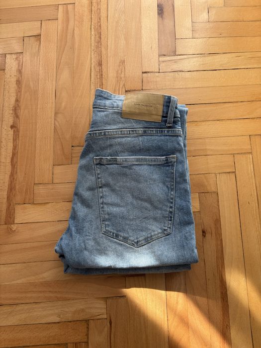 Jeansy bershka skinny 42 XL klasyka jesien zima wiosna