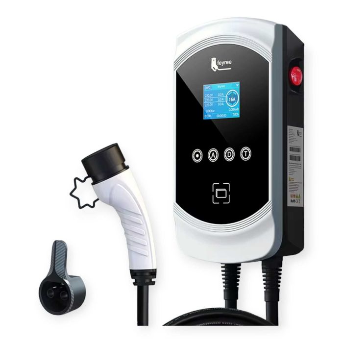 Wallbox Carregador Rápido para Carro Elétrico EV Tipo 2 - 7.6 kW/h