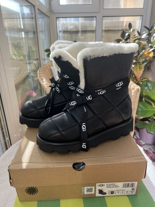 Ugg уггі натуральна шкіра хутро