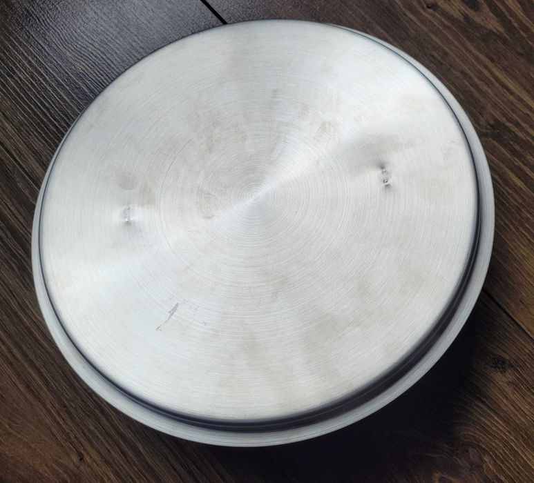 Pentole Agnelli pokrywa 24cm pokrywka garnka stal nierdzewna srebrna NOWA