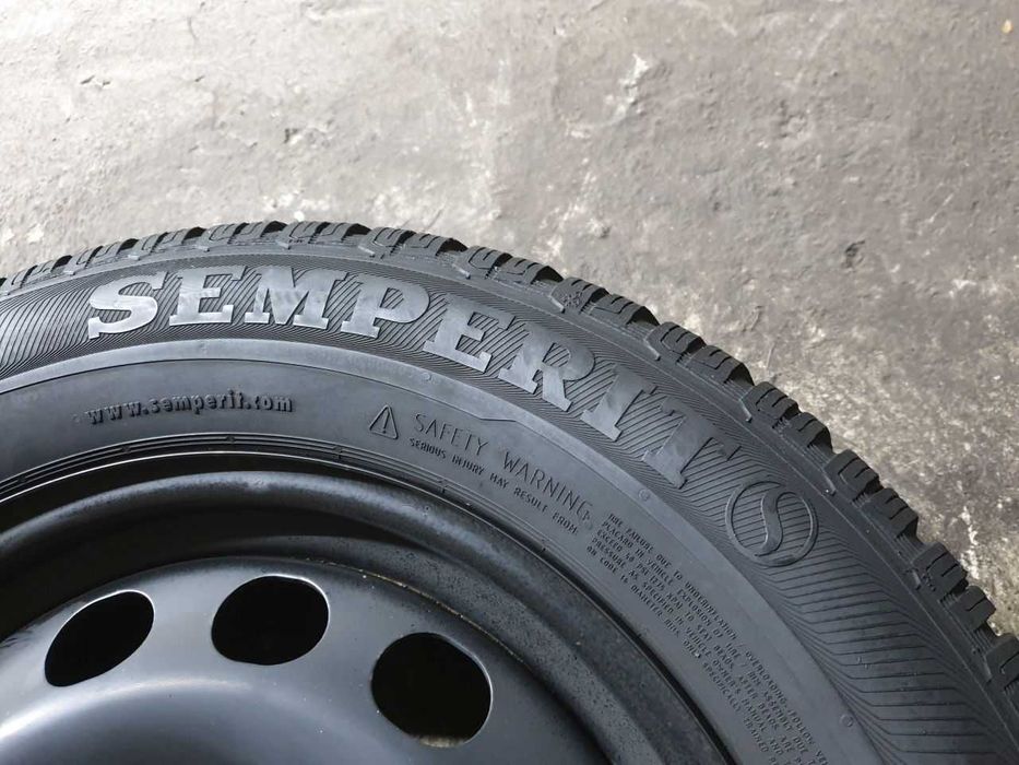 Dwie Opony zimowe 215/60R16 Semperit Master-Grip 2 5,5mm 2019r