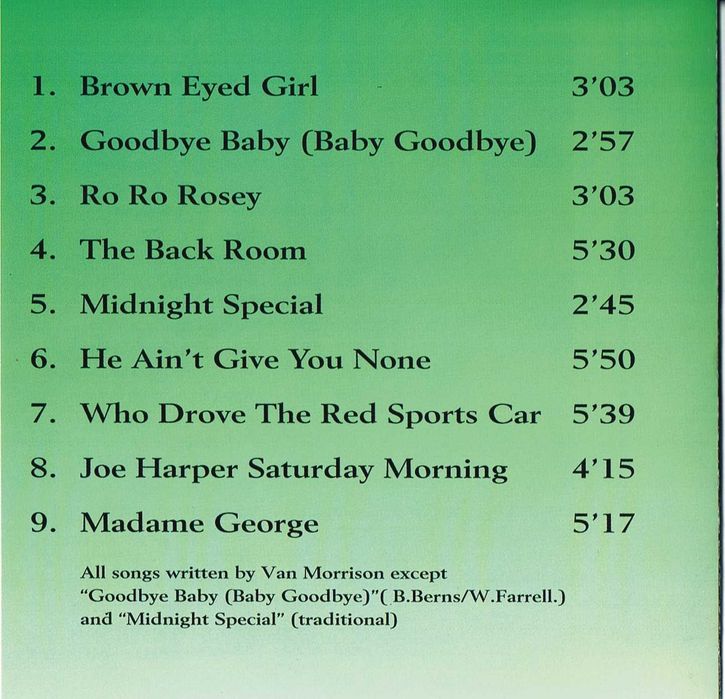 Van Morrison - The Great Van Morrison - CD Original
