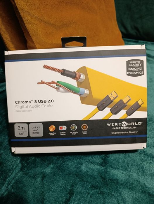 Wireworld  Chroma 8 USB A-B, 2 m