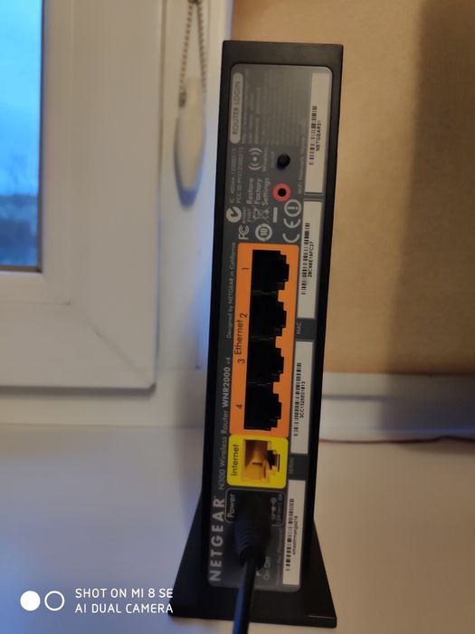 Netgear WNR2000 V4 4-Port 10/100 Wireless N Router (N300)