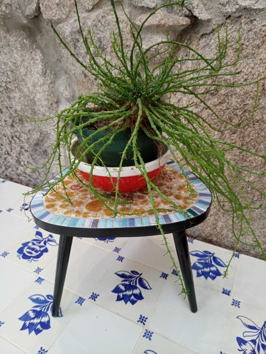 Mesa vintage pernas palito