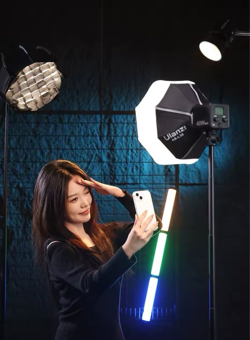 Софтбокс (куля) Ulanzi AS-L30 30cm mini Bowens mount Ulanzi L0 40W 60W