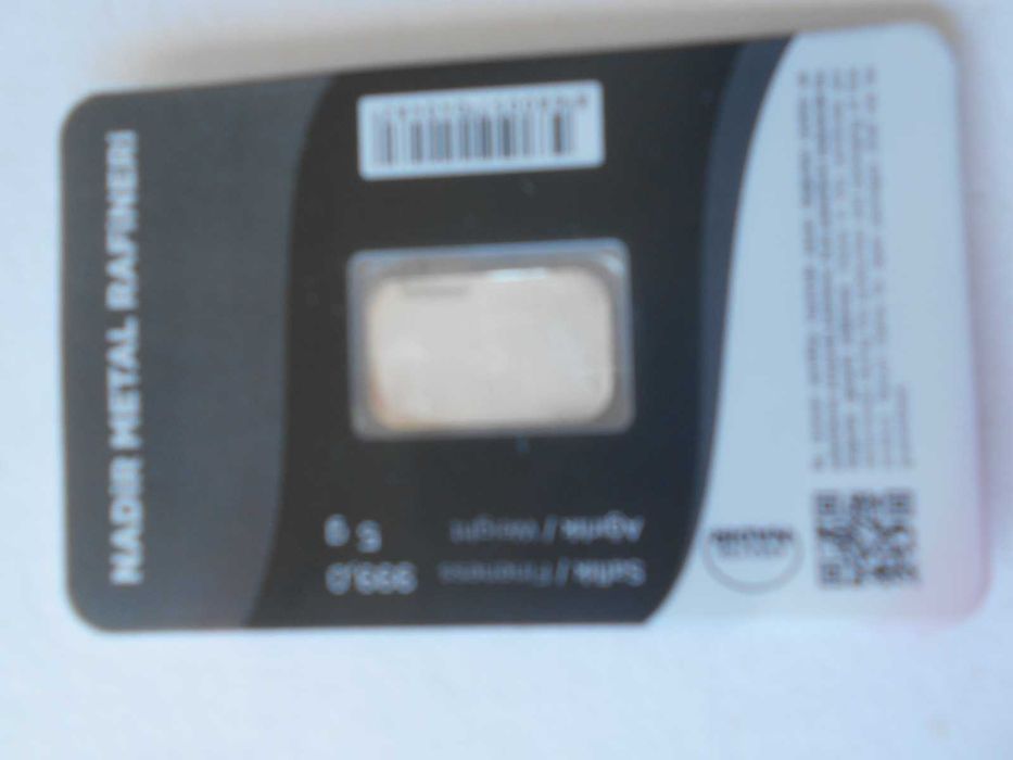 Barra de Prata (NADIR)  5 gr.