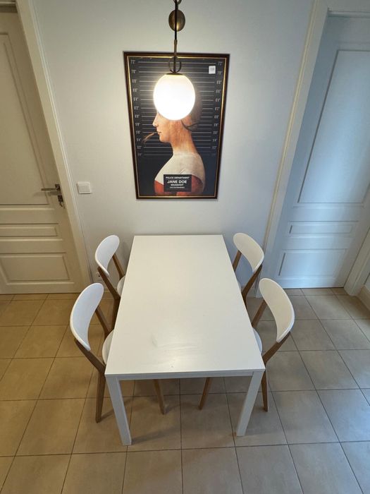 4 krzesła jegind firmy jysk