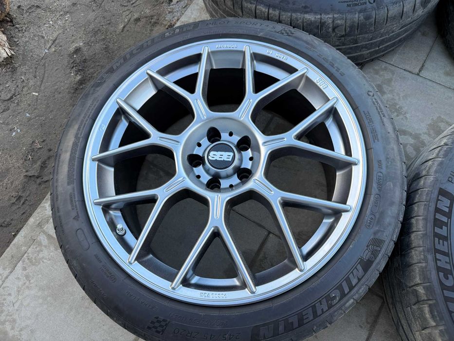 4 felgi BBS 8.50 x 20 ET 35 5x112 AUDI - opony GRATIS