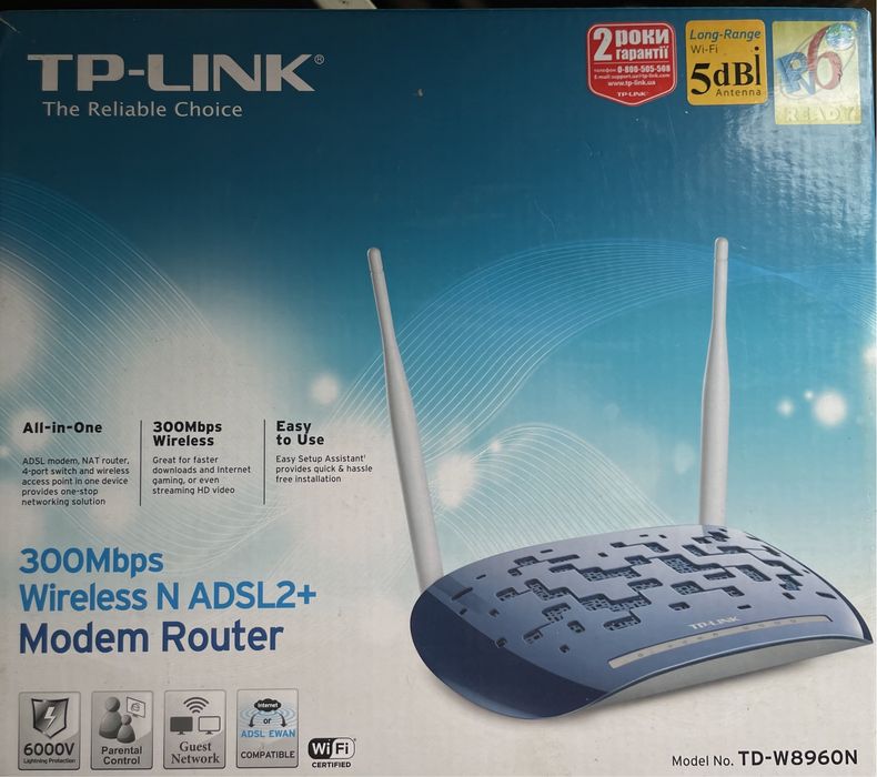 Wi-fi роутер  TP-Link