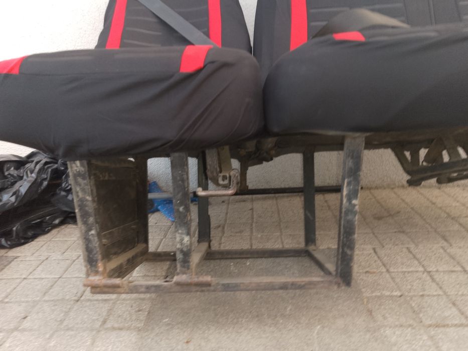 Drugi rząd siedzeń Mercedes Sprinter