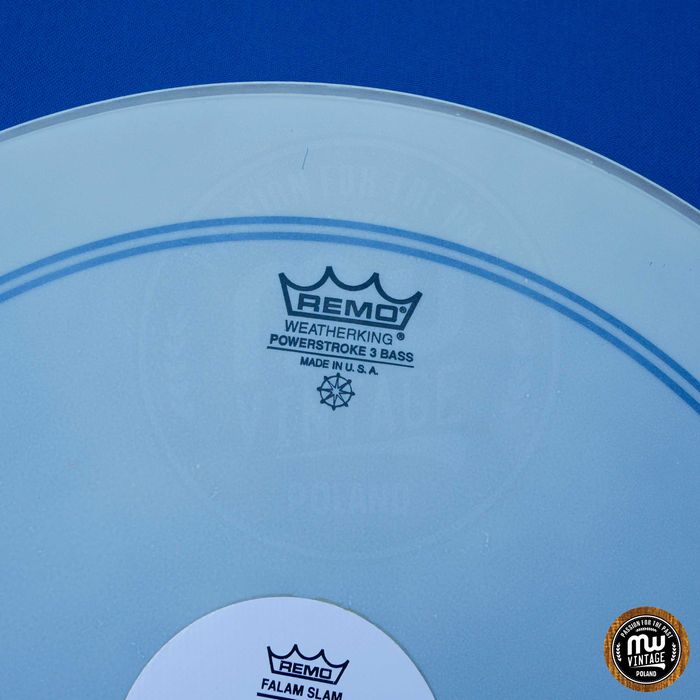 Remo - naciąg Powerstroke 3 Coated 20" + łatka Falam Slam ‼️