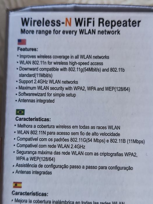 Router repetidor wifi/LAN