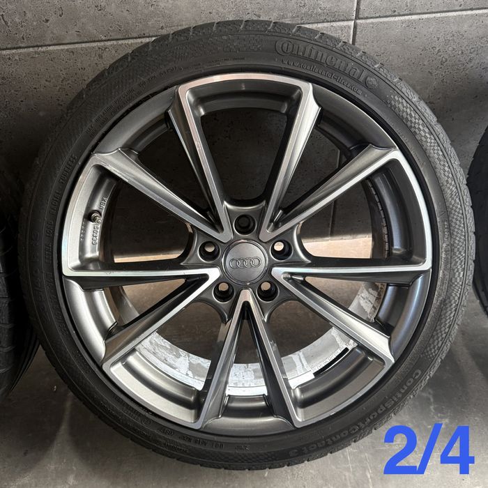 19 cali Audi A4 A6 felgi koła komplet z oponami 5x112 ET45 8J