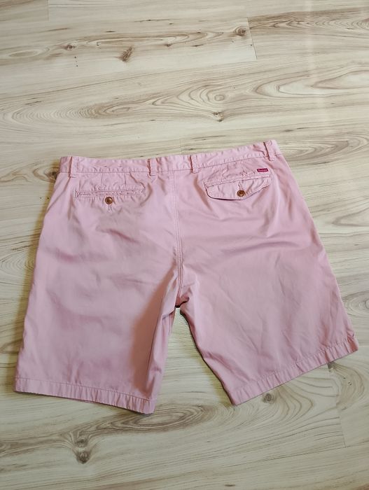 Różowe Męskie Spodenki Szorty Chino Barbour Utility Clothing