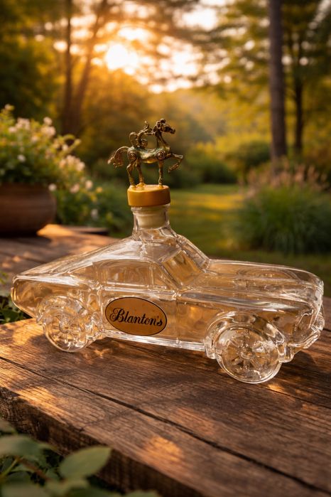 Garrafas de vidro em formato de carro