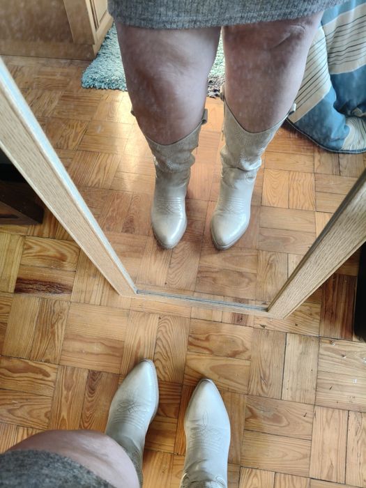 Botas cano médio